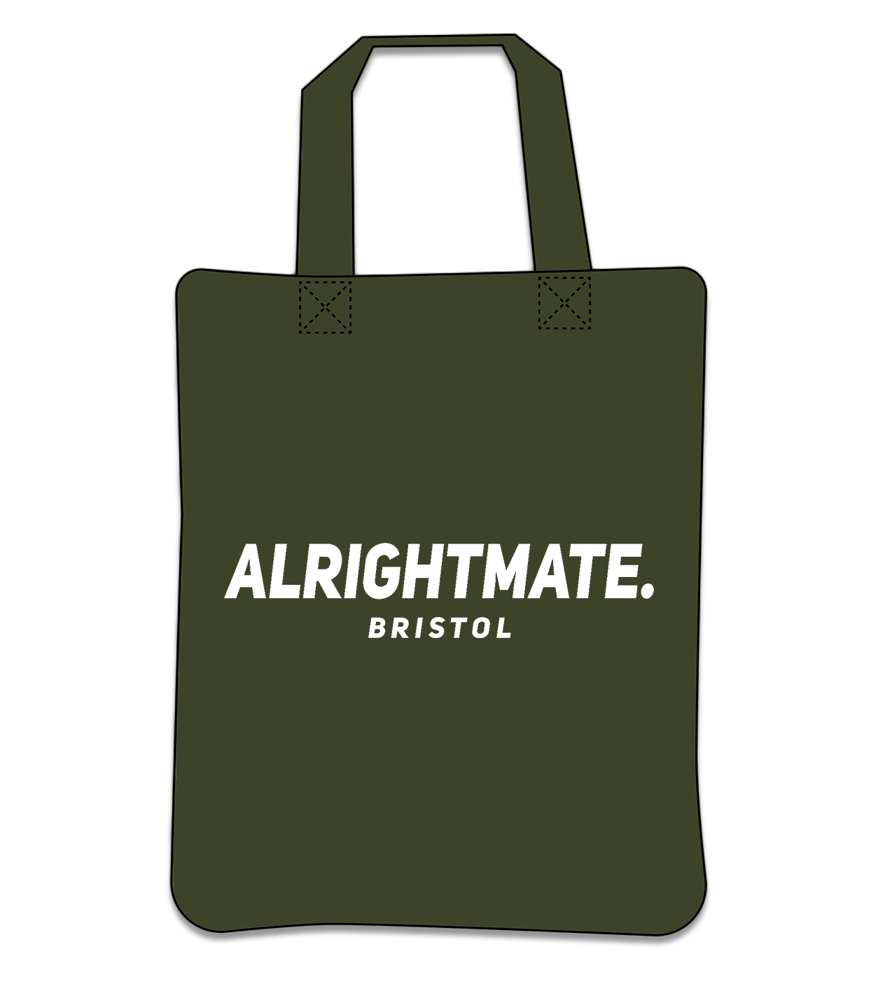 AlrightMate Tote Bag