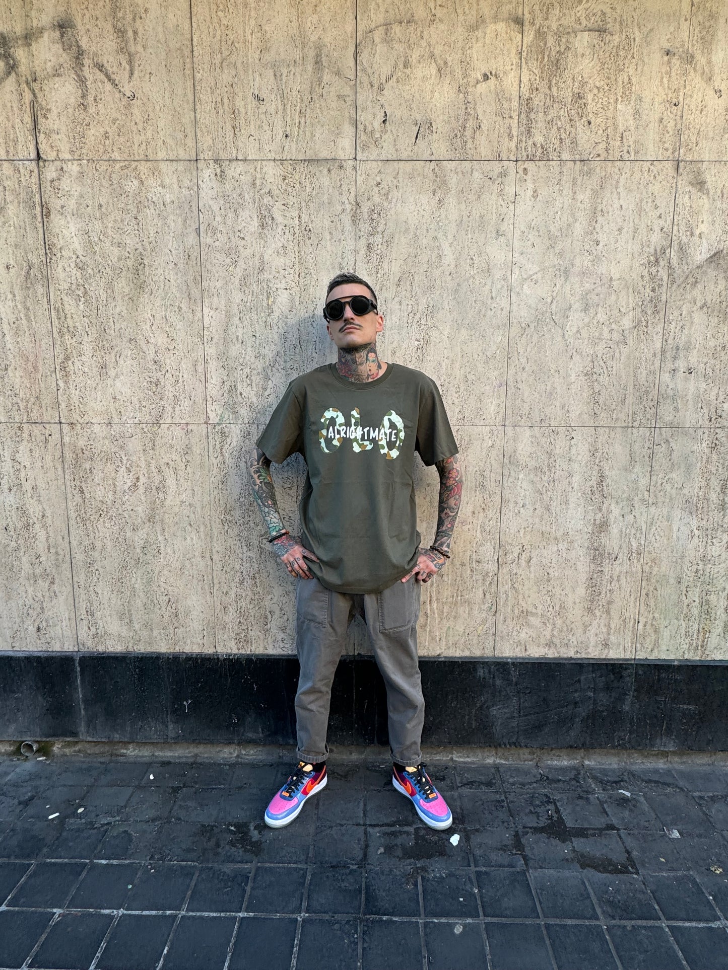 Alrightmateclo Tee [Army Green]